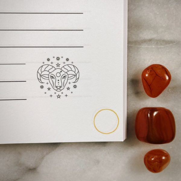 Aries Zodiac Notebook