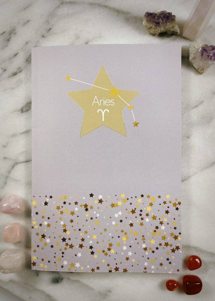 Aries Zodiac Notebook