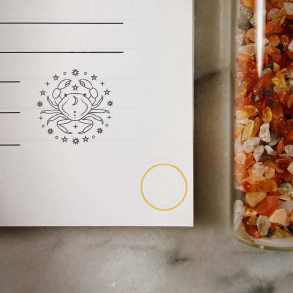 Cancer Zodiac Notebook