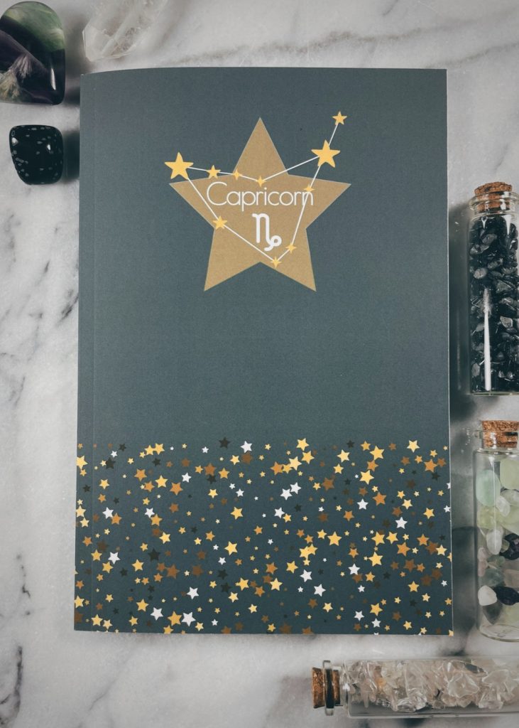 Capricorn Zodiac Notebook