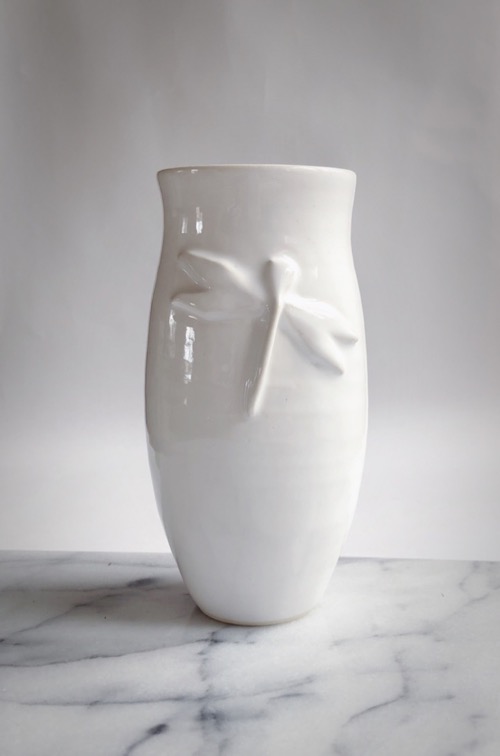 Small Dragonfly Vase