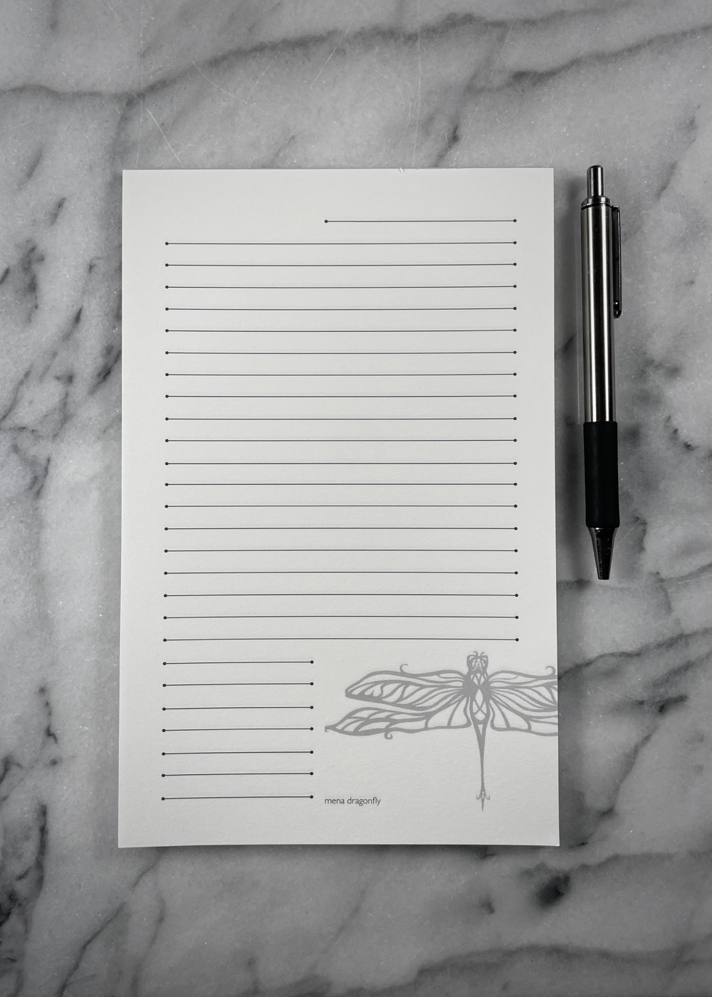 Dragonfly Writing Pad - Image 1