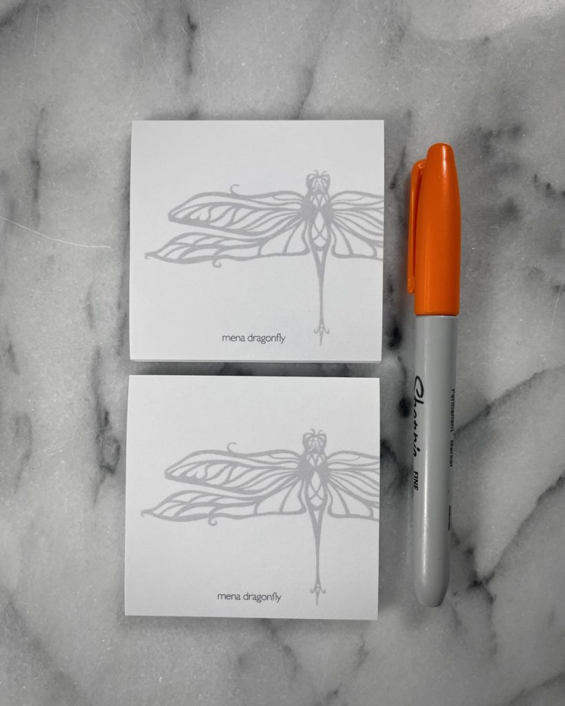 Dragonfly Post Its