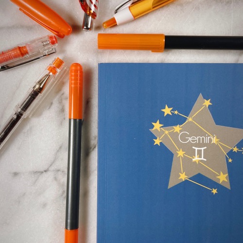 Gemini Zodiac Notebook