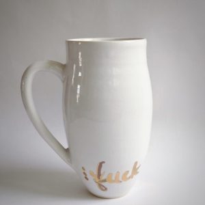 Gold fuck it Mug - Image 2