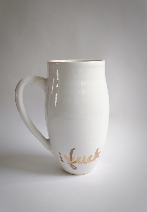 Gold fuck it Mug