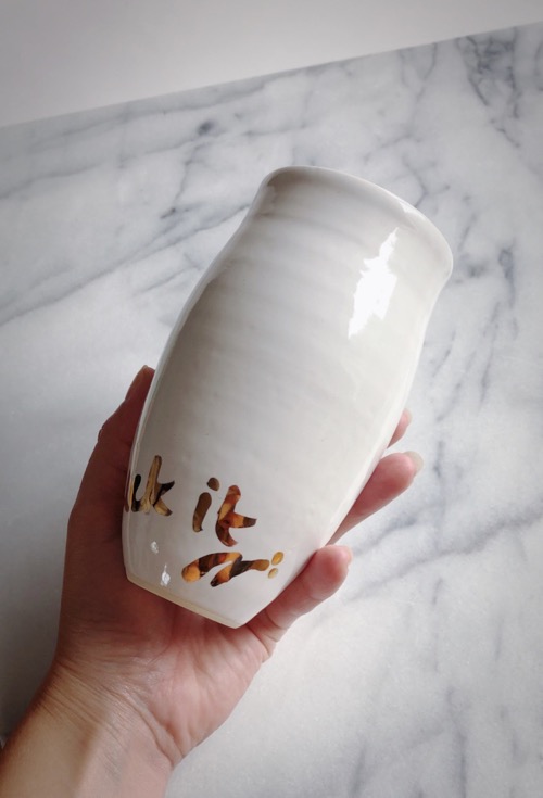 Gold fuck it Mug