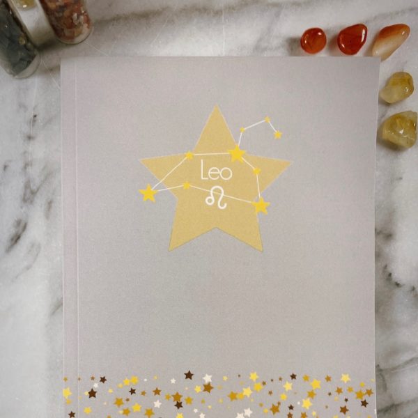 Leo Zodiac Notebook