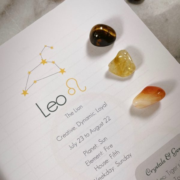 Leo Zodiac Notebook
