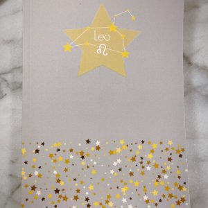 Leo Zodiac Notebook