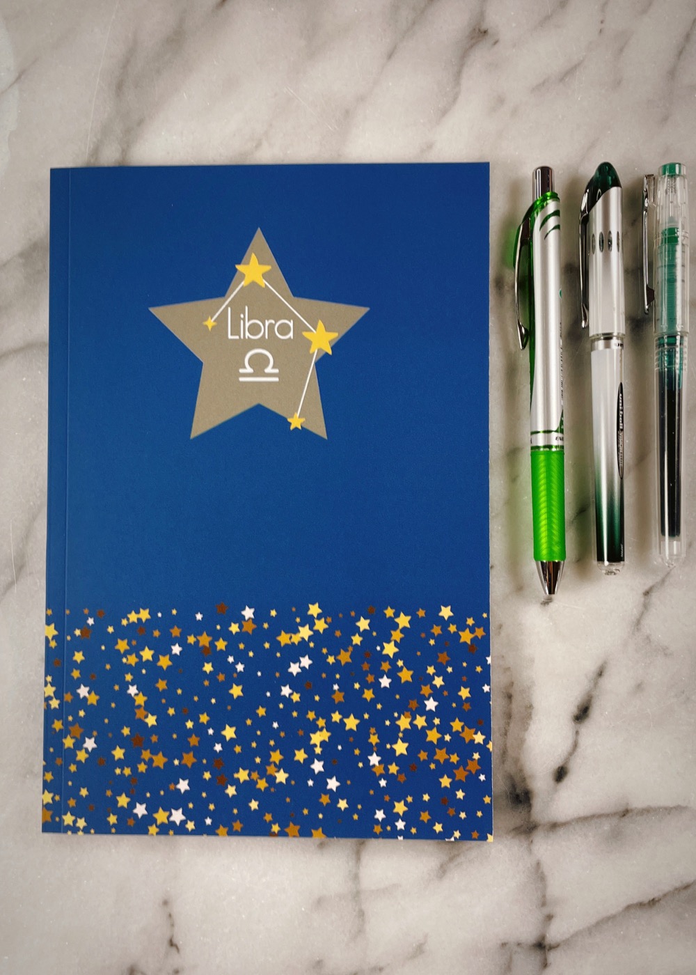 Libra Zodiac Notebook - Image 1