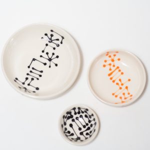Connected Nesting Mini Bowls, set of three - Image 2