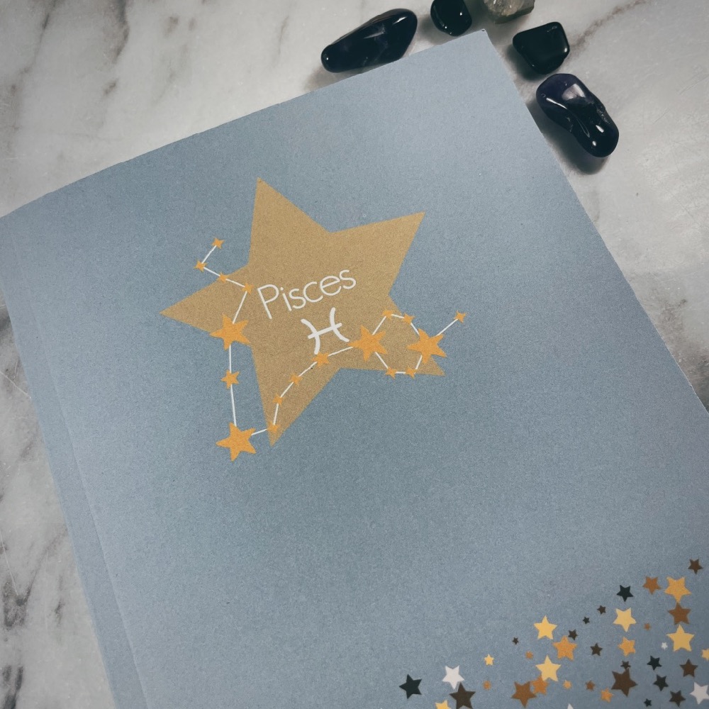 Pisces Zodiac Notebook