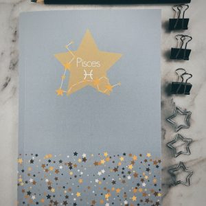 Pisces Zodiac Notebook