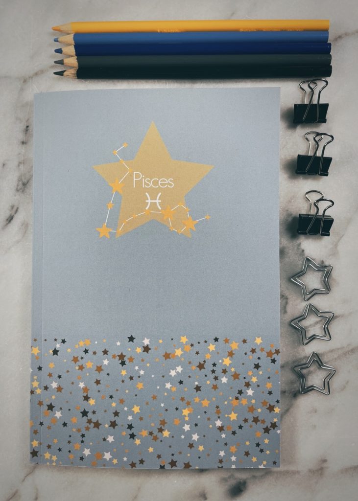 Pisces Zodiac Notebook