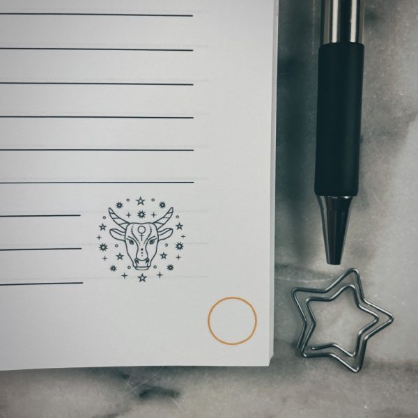 Taurus Zodiac Notebook